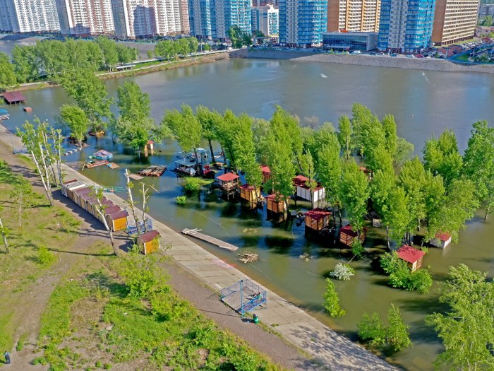 Ярыгинская набережная Красноярск