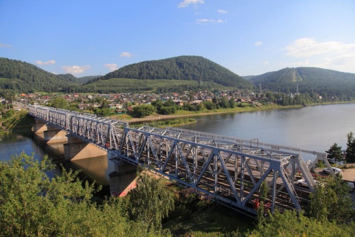 Река Енисей Красноярский край