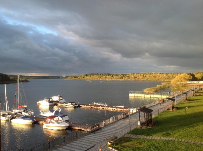 Заславское водохранилище Минск