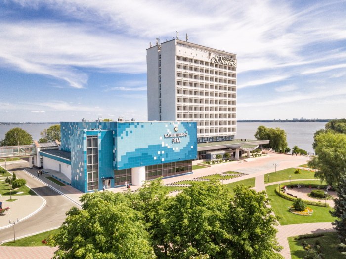 Заславское водохранилище санаторий Юность