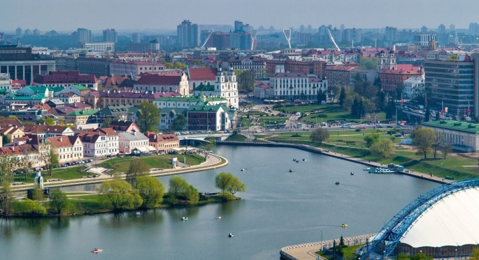 Минск места отдыха