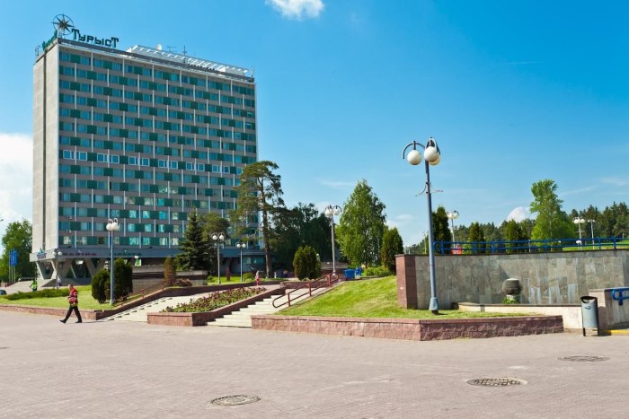Гостиница турист в Белоруссии Минск