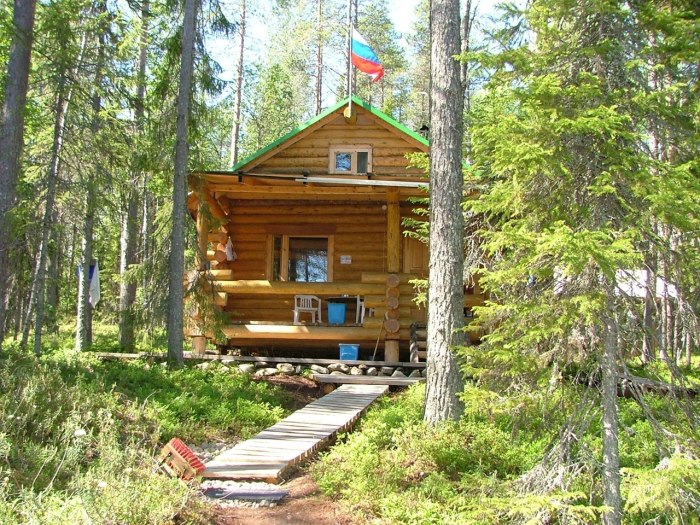 Избушки на Пяозере