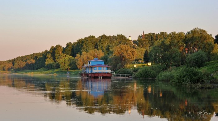 Таруса берег Оки