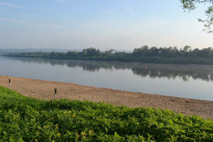 Пляж река Ока Таруса