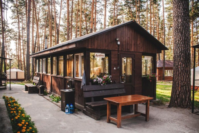 Беседки в Академгородке Томск