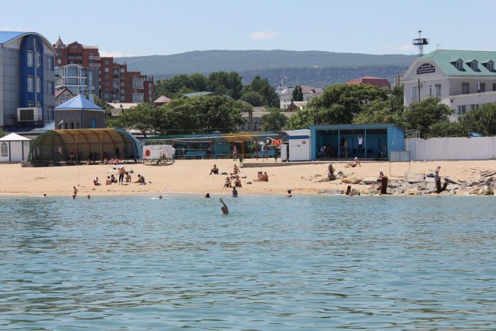 Пляж Лагуна Каспийск