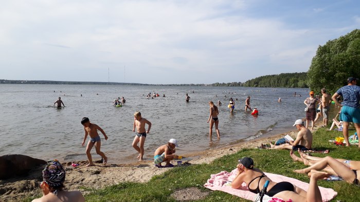 Пляж Шарташ Екатеринбург