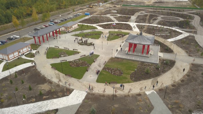 Российско корейский парк Тюмень