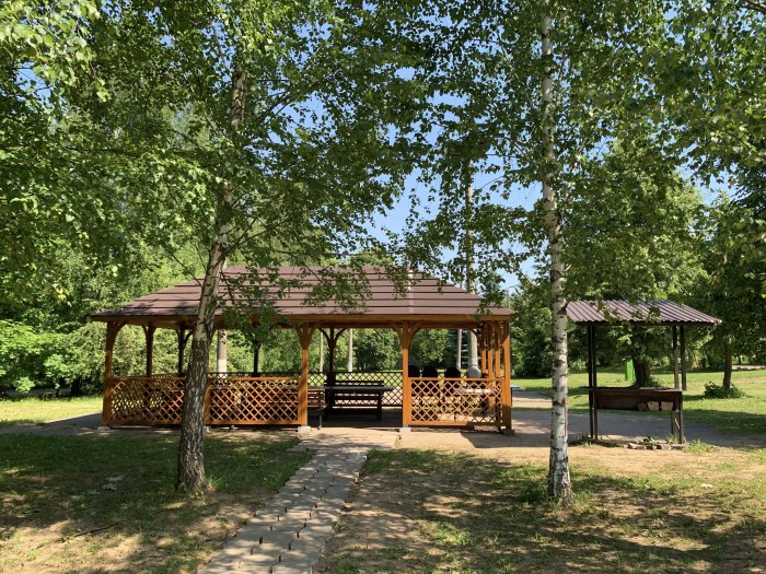 Беседки Куркино парк отель Шереметьевский