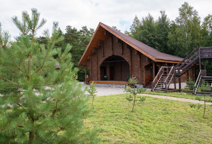 Лазурный берег на Оке, село Волковское