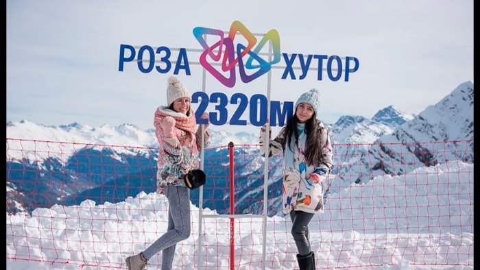 Сочи горнолыжный курорт роза Хутор 2020