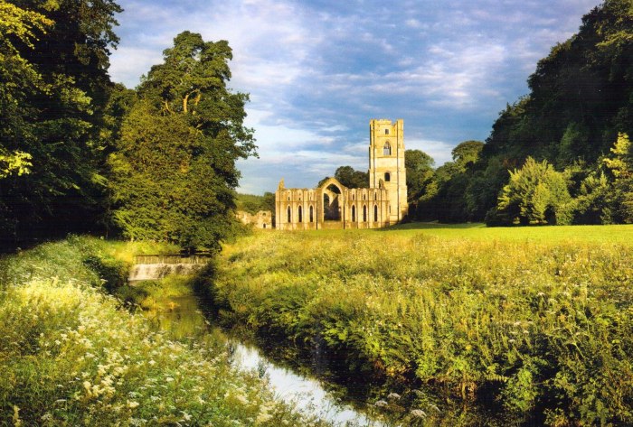 Derbyshire Великобритания аббатство