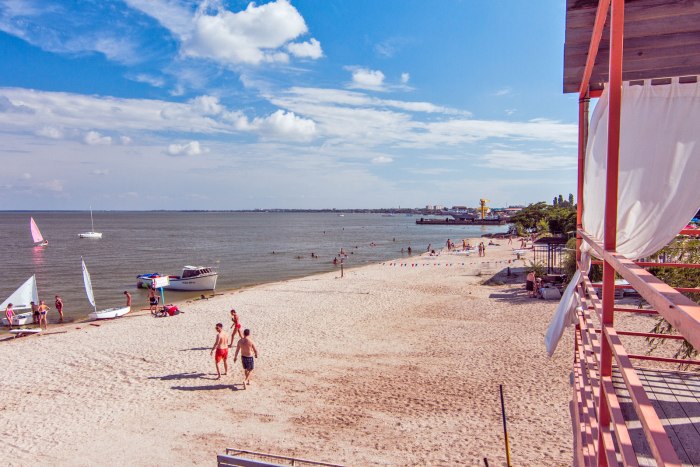 Ейск пляж Ейская коса