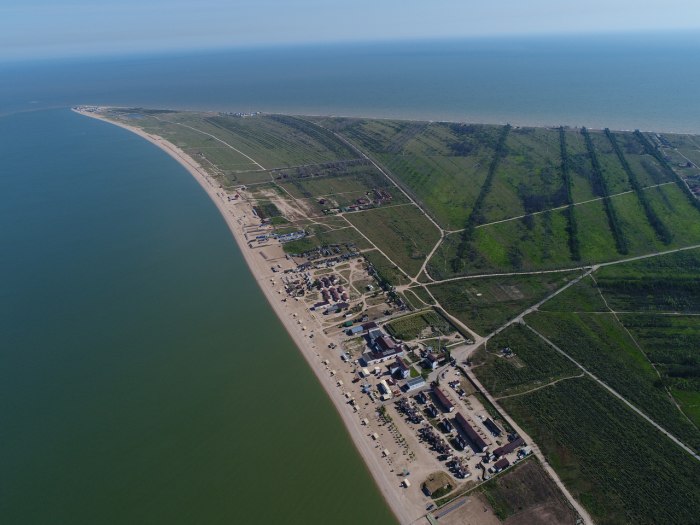 Должанская коса Азовское море казачий берег