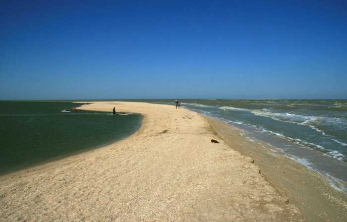 Должанская коса Азовское море