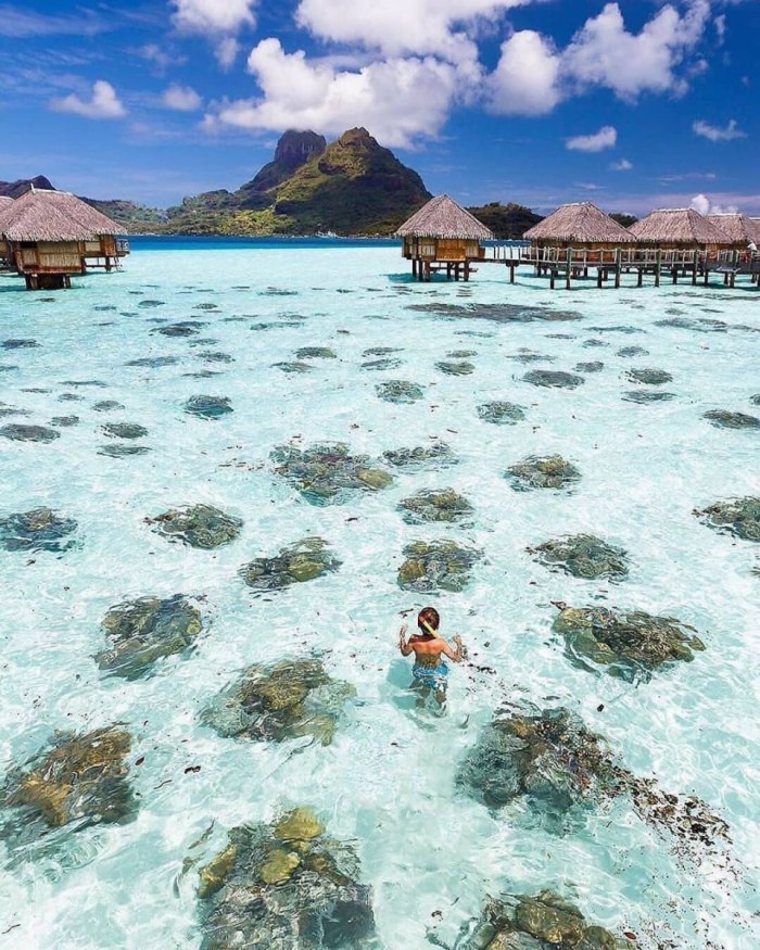 Bora Bora французская Полинезия