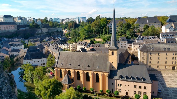 Люксембург панорама