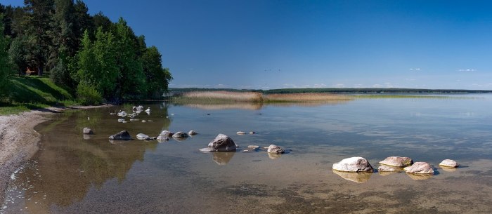 Самое большое озеро в Белоруссии Нарочь