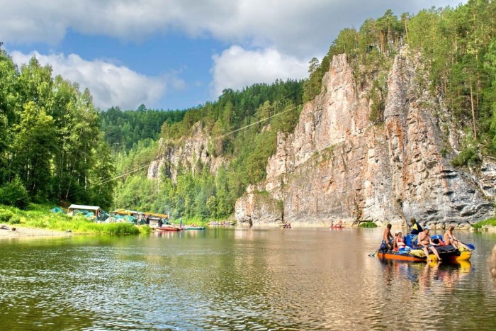 Река Чусовая сплав
