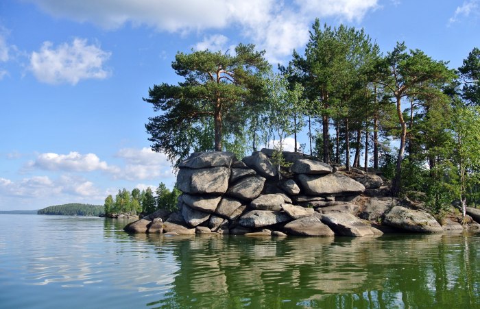 Озеро Таватуй Калиново