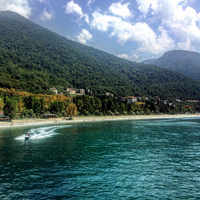Абхазия Гагры море