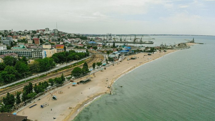 Дагестан городской пляж Махачкала