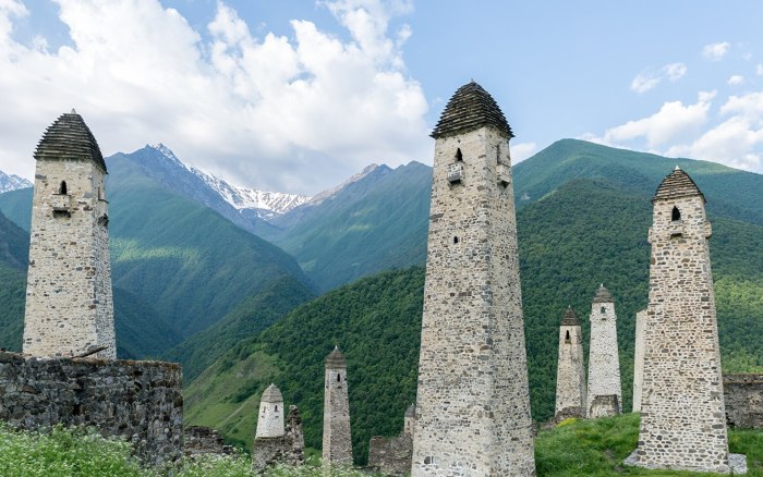 Замковый комплекс Эрзи Ингушетия