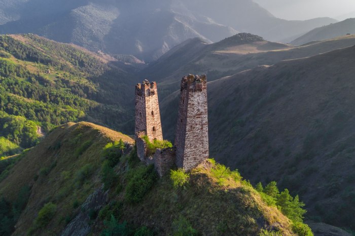 Башни двух соперниц Ингушетия