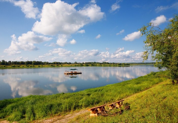 Река Ока Нижегородской области