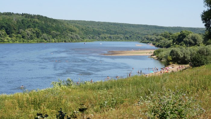 Таруса берег Оки