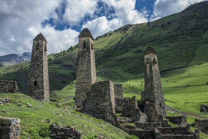 Вайнахские башни Чечни