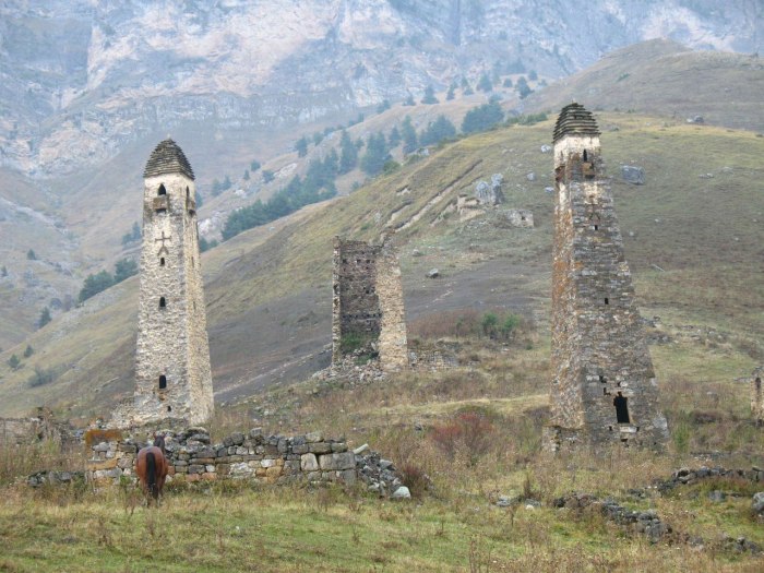 Вайнахские башни в Ингушетии