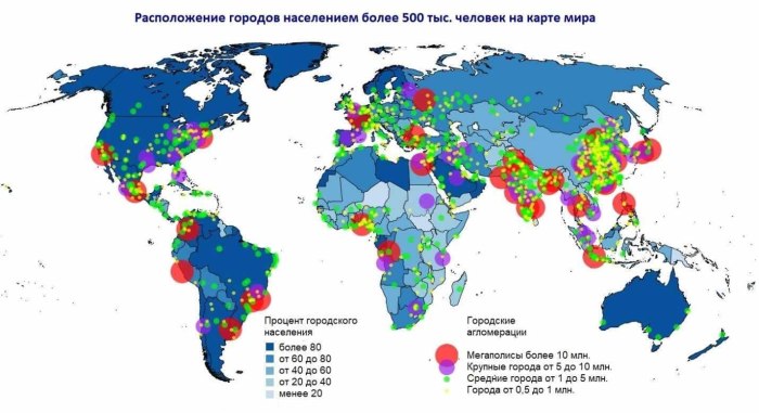 Самые крупные агломерации мира 2021