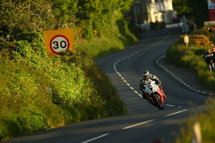 Isle of man Tourist Trophy трасса