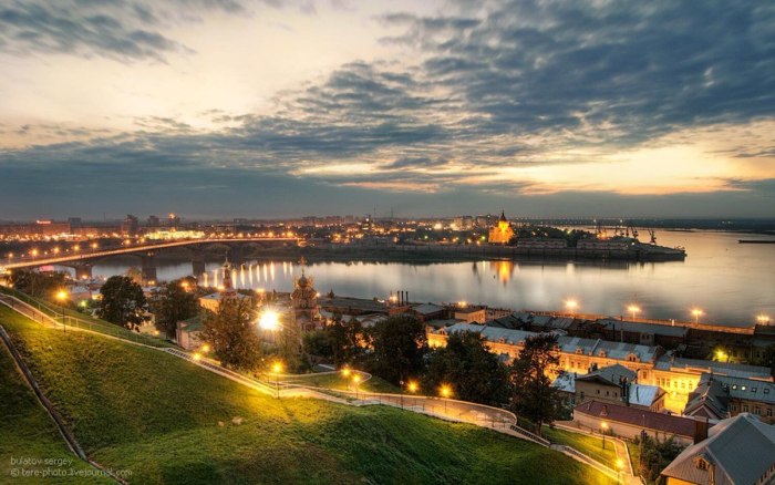 Река Волга Нижний Новгород