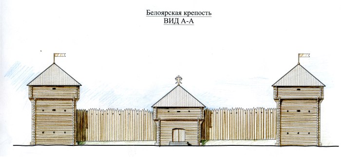 Белоярская крепость Новоалтайск