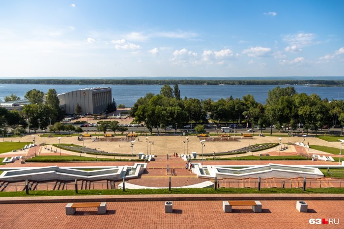 Самара красивые места для прогулок