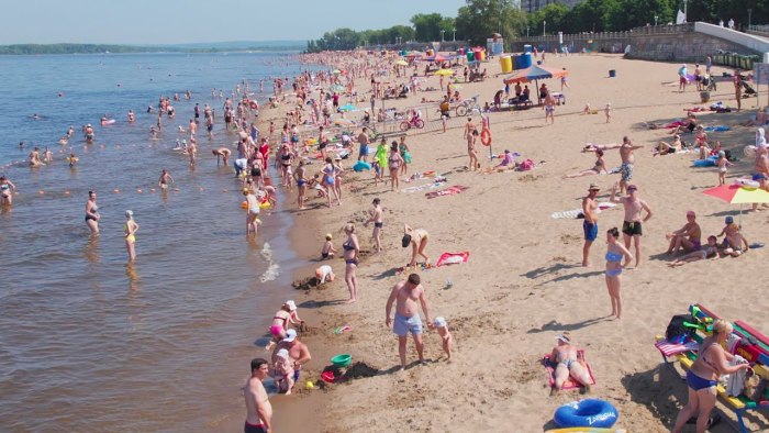 Самара пляж