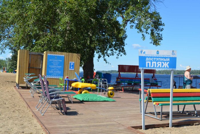 Полевой спуск набережной Самара