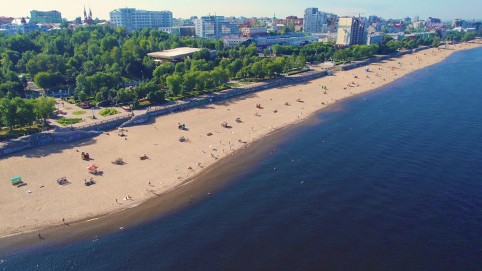 Пляж на реке