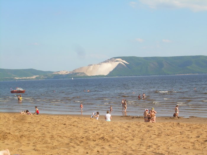 Пляж Жигулевска Моркваши