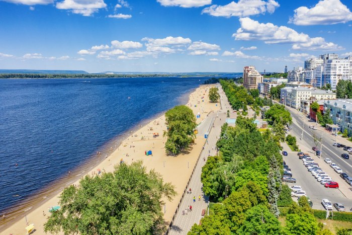 Самара набережная Волги