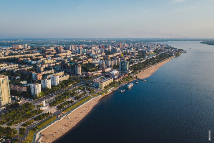 Волжская набережная Самара