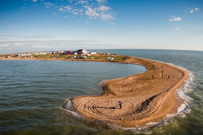 Краснодарский край Должанская коса Азовское море