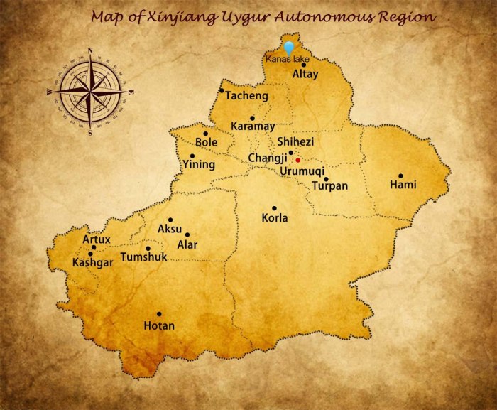 Чугучак город в Китае на карте