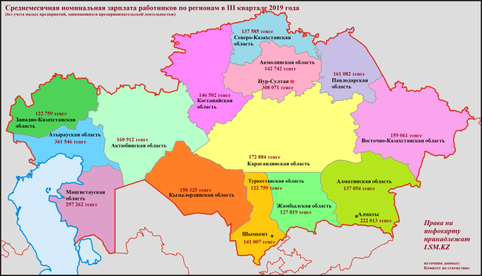 Административно-территориальное деление Казахстана