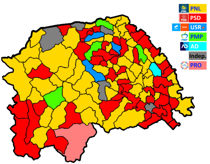 Сучава на карте Румынии