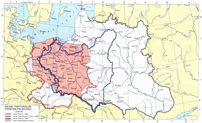 Речь Посполитая 1918 карта