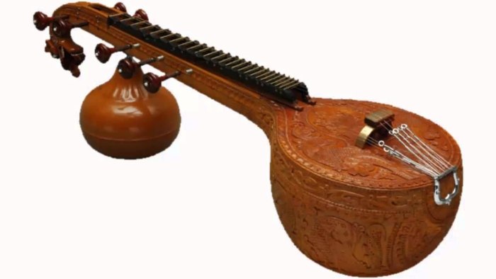 Индийский струнный инструмент veena